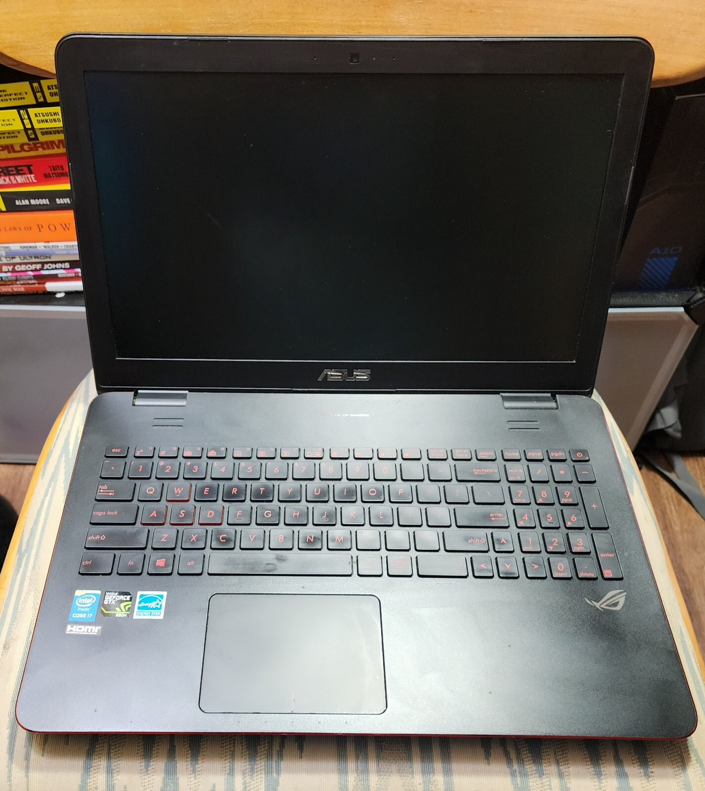 ASUS ROG Model GL551 Series GL551JW-DS71 1TB 16GB Ram Windows 10 64-Bit Black