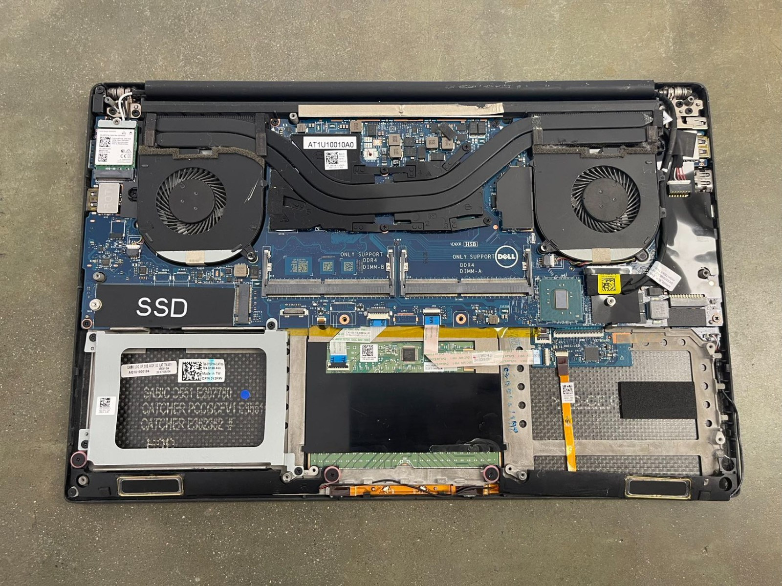 LOTX6 Dell Precision 5520 15.6″ Xeon E3-1505M M1200 SCREEN MOTHERBOARD *READ*