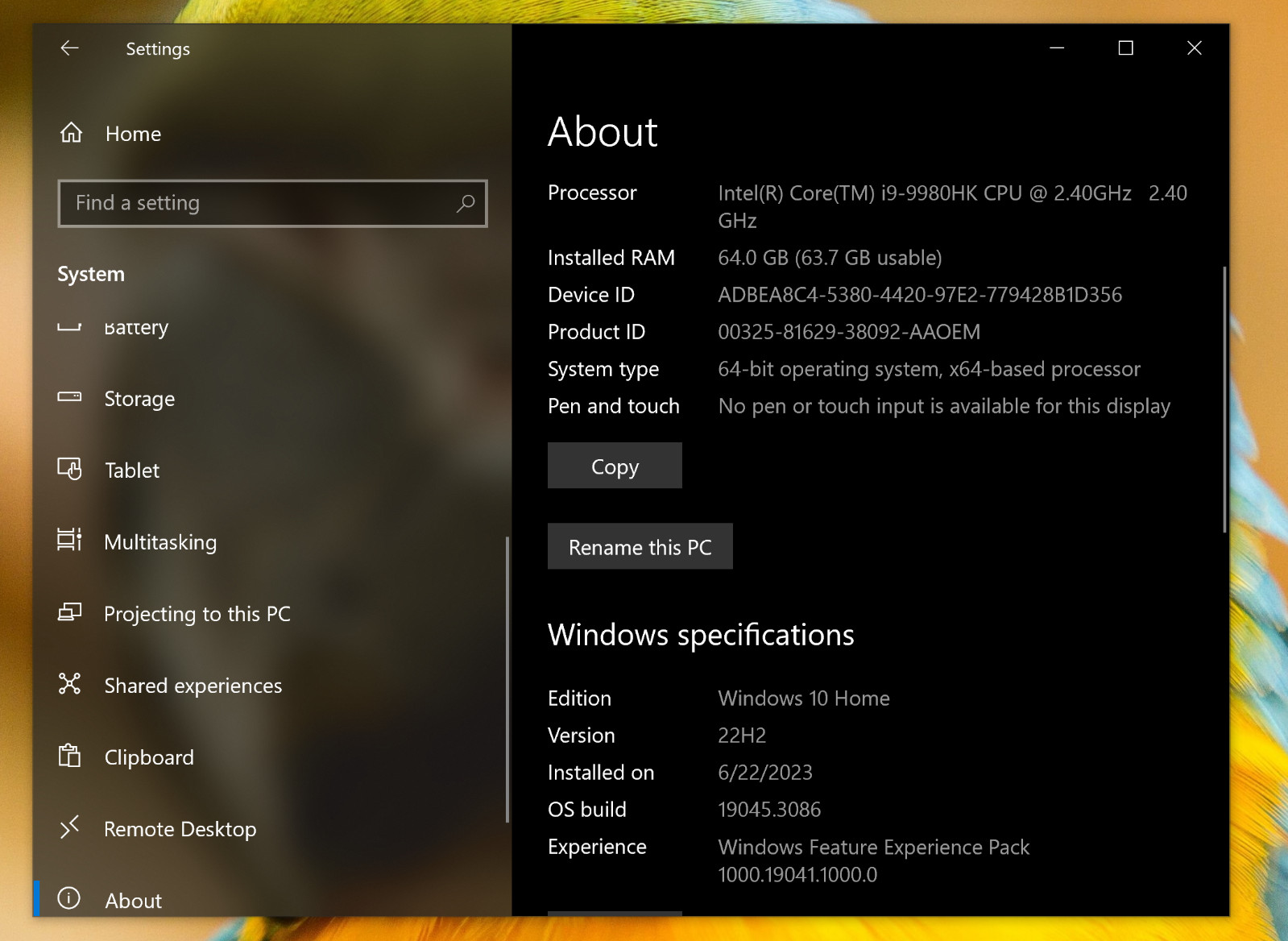 Dell XPS 15 7590 | i9-9980HK 2.4GHz | 4K UHD OLED | 64GB | 1TB