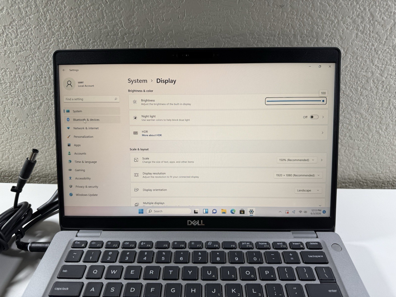 Dell Latitude 5411 14″ FHD Touch i5-10400H 4GB RAM 128GB SSD Win11 No Battery