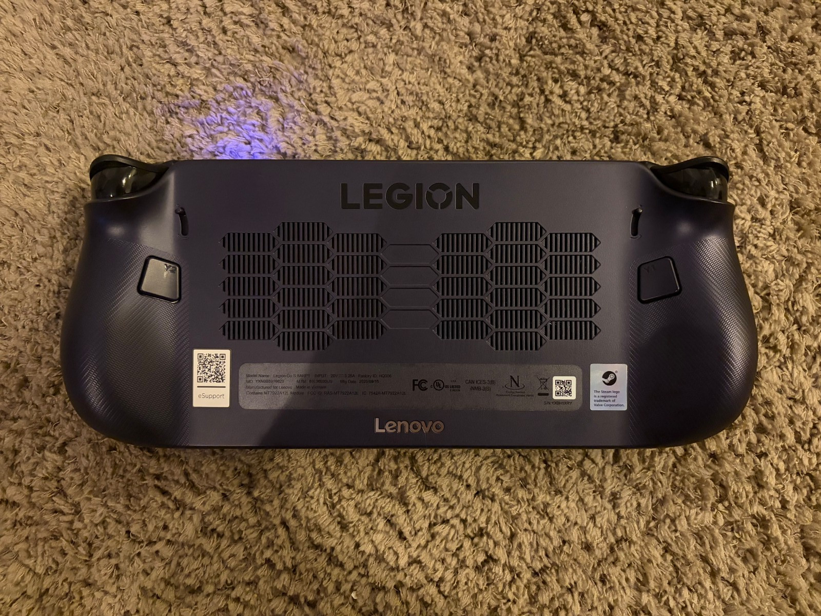 Lenovo Legion Go S Z2 Go, 16 GB, 512 Storage, 120hz, W/ Charger.