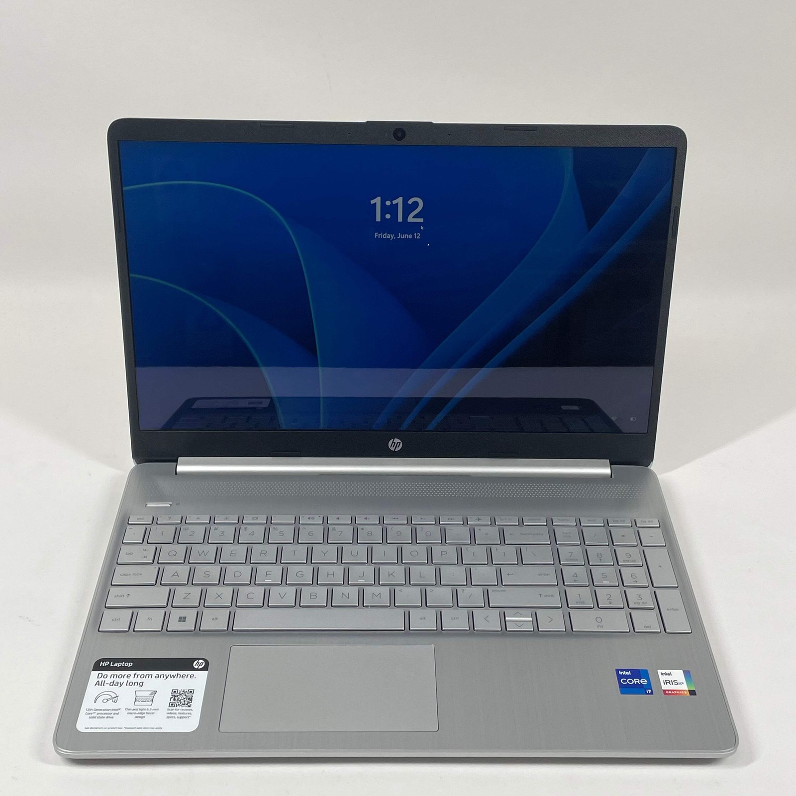 HP Laptop 15-DY5073DX 15.6″ i7-1255U 1.7GHz 16GB RAM 512GB SSD