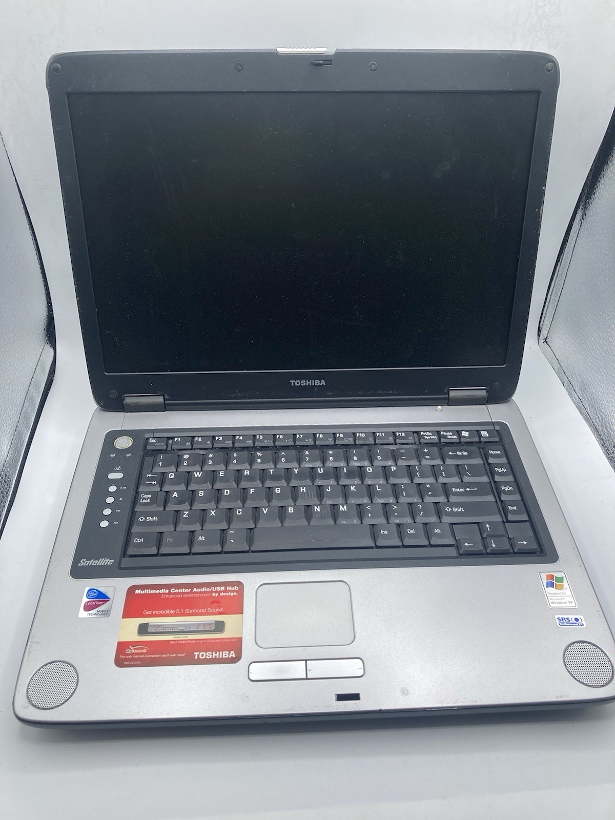 Toshiba Satellite M35X-S311 PSA72U-2JZ00U Untested Parks No Power Supply Cord