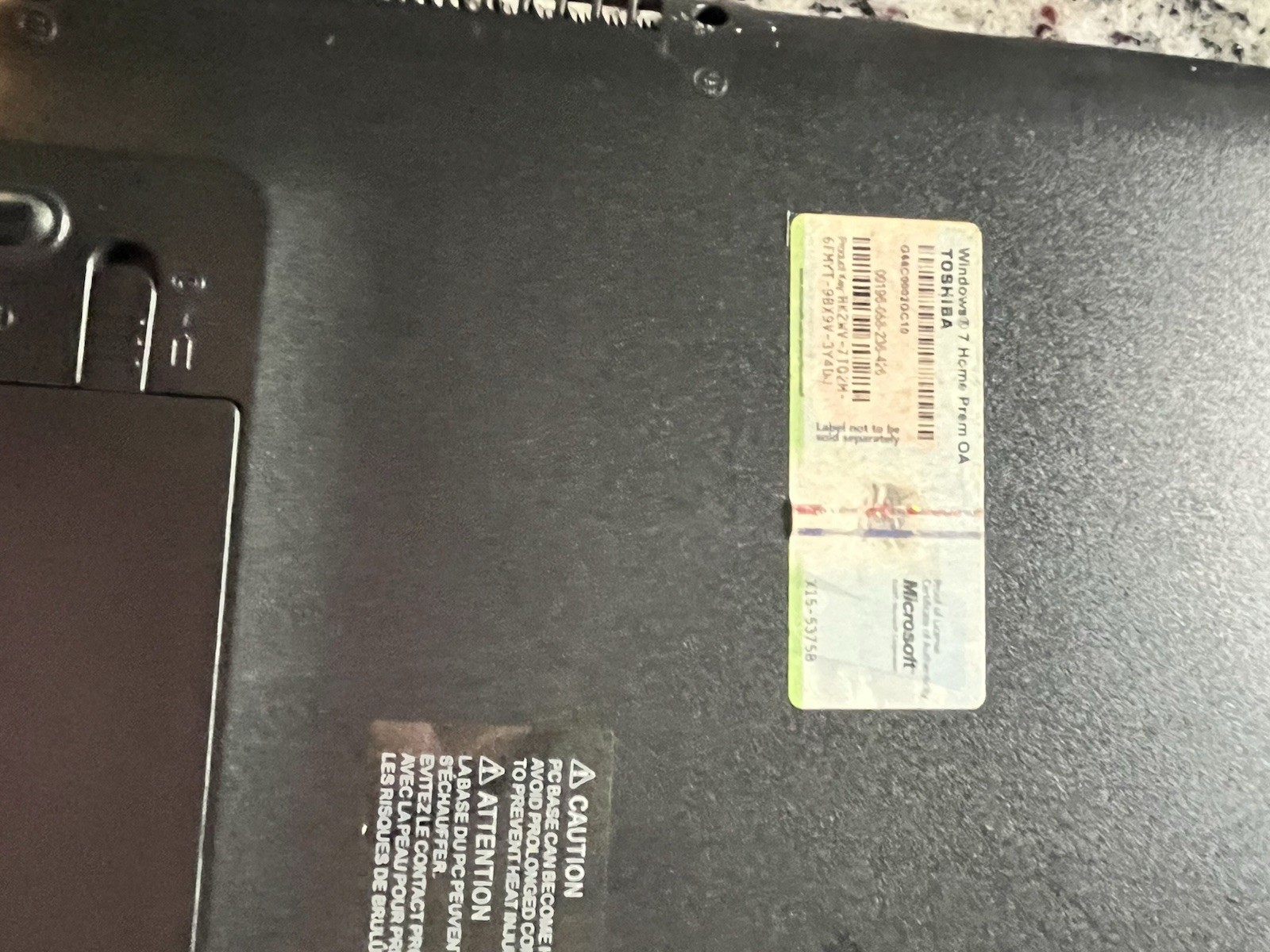 Toshiba Laptop L655 – S5078