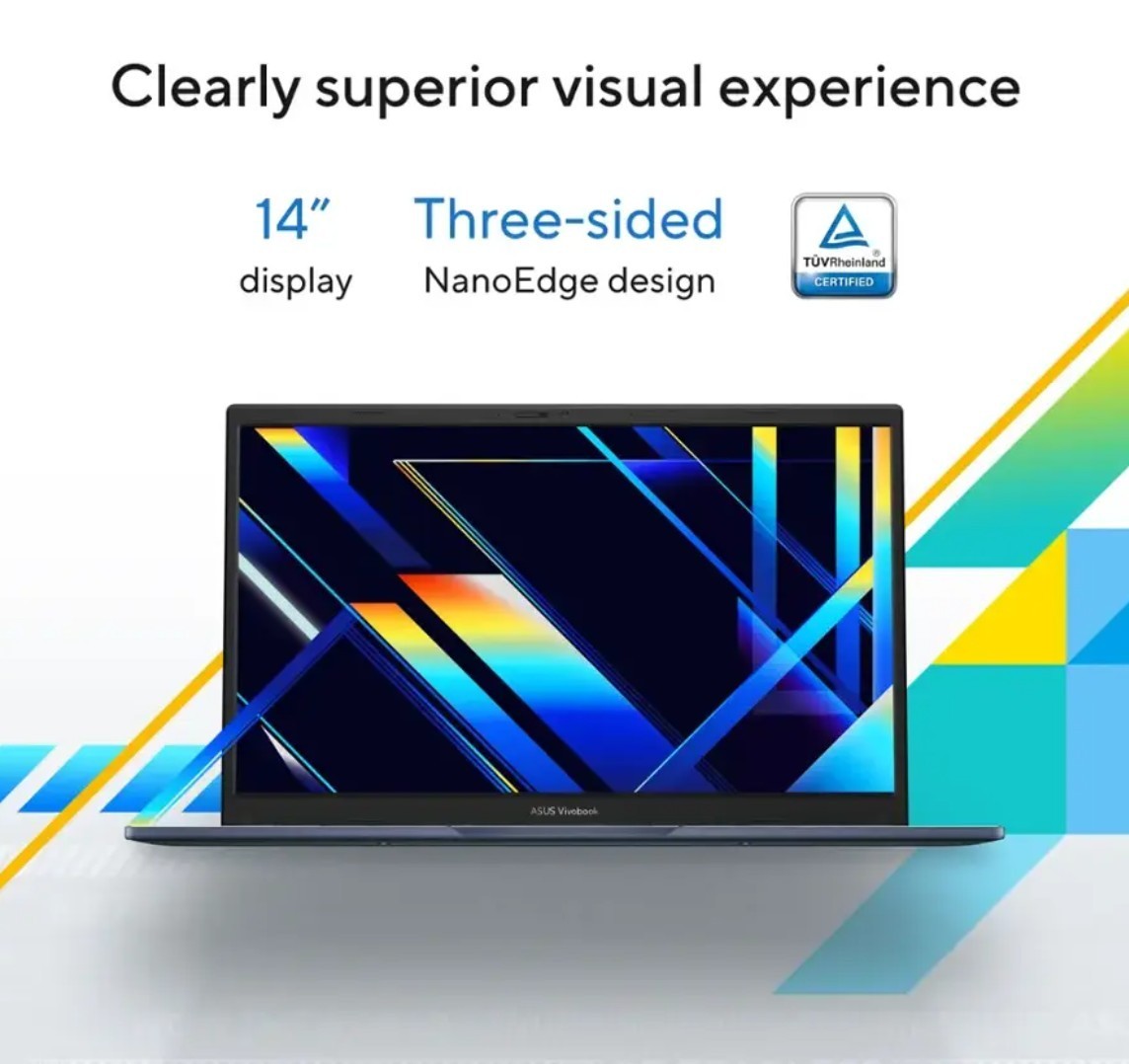 ASUS Vivobook 14″ FHD i3-1315U (Beat i7-1197G7) 16GB 512GB SSD Win11 New