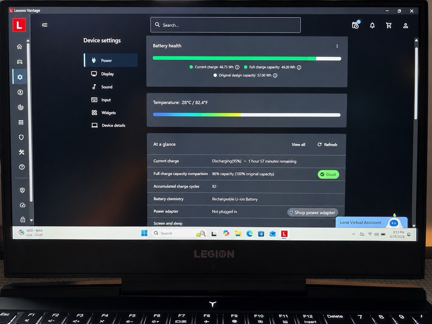 Lenovo Legion Y545 Gaming Laptop i7-9750H GTX 1660 Ti 16GB 1TB+512GB SSD 144hrtz