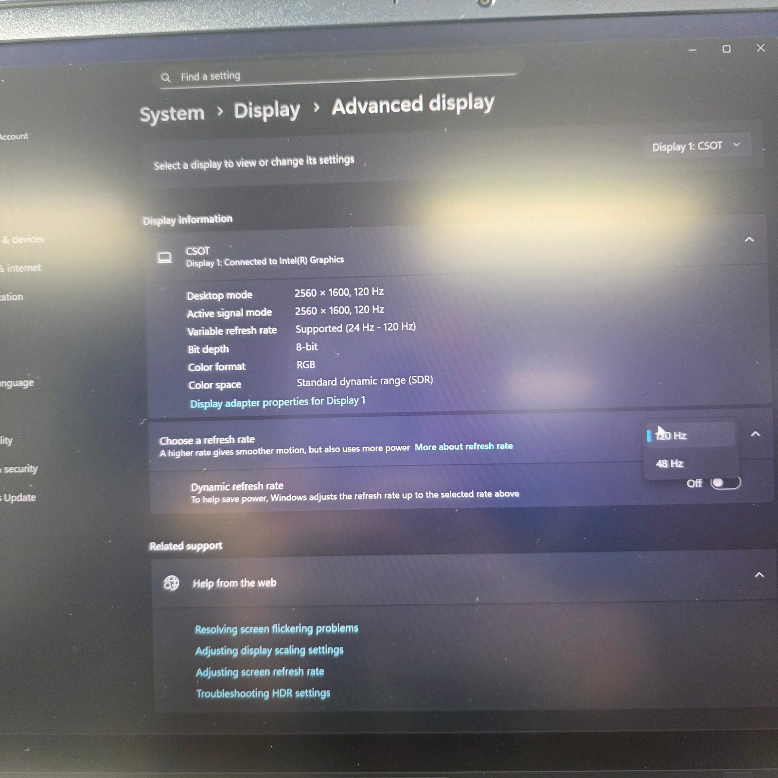 Alienware 16 Aurora RFV28 15.6″ Core 7 240H 16GB RAM 500GB GeForce RTX 5050