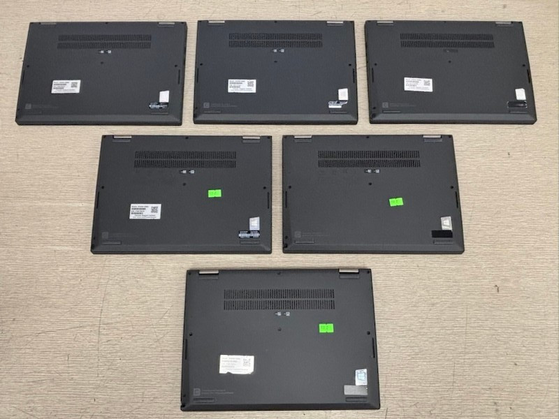 6x Lenovo ThinkPad X13 Yoga Gen 2 i5-1145G7 16GB 256GB SSD Touch LTE Laptop