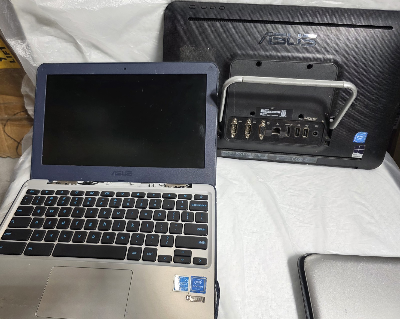7 LOT Laptop PARTS & REPAIR Asus DELL GATEWAY HP