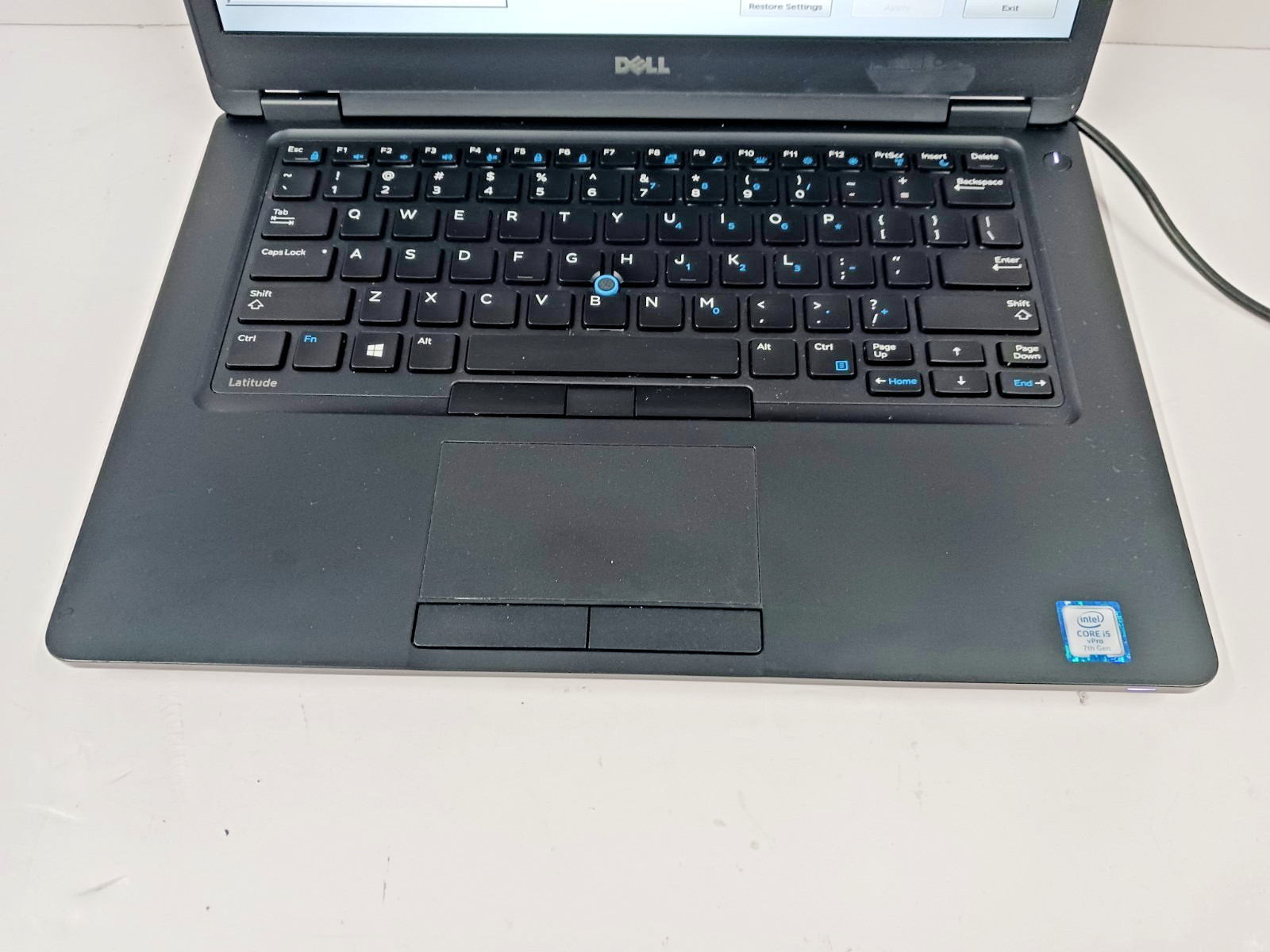 14″ DELL LATITUDE 5480 Intel i5-7440HQ @ 2.80GHz 8GB DDR4 RAM 128GB SSD, NO OS