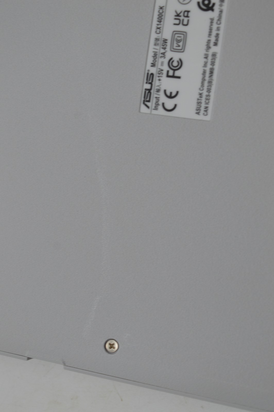 Asus Chromebook CX1 14″ Intel Celeron N4500 4GB 64GB CX1400CKA-DB44 PC1744936