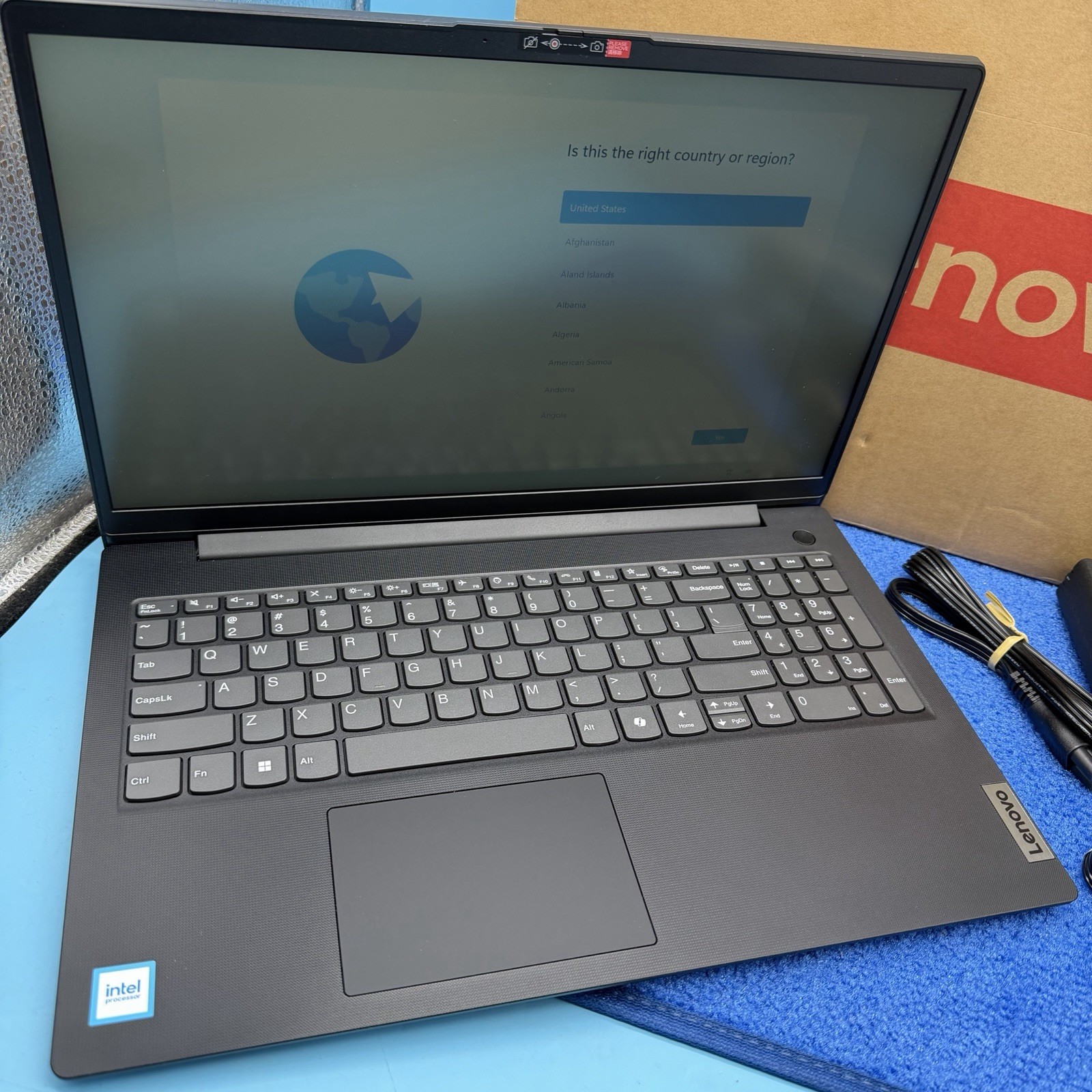 Lenovo V15 FHD Laptop 15.6” 8GB DDR5 Ram, 256GB SSD- Windows 11 Pro