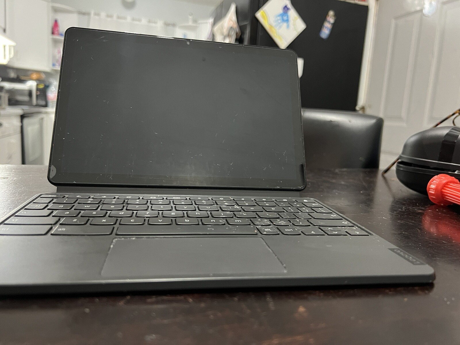 Lenovo IdeaPad Duet Chromebook 64gb WiFi – Ice Blue, Iron Grey