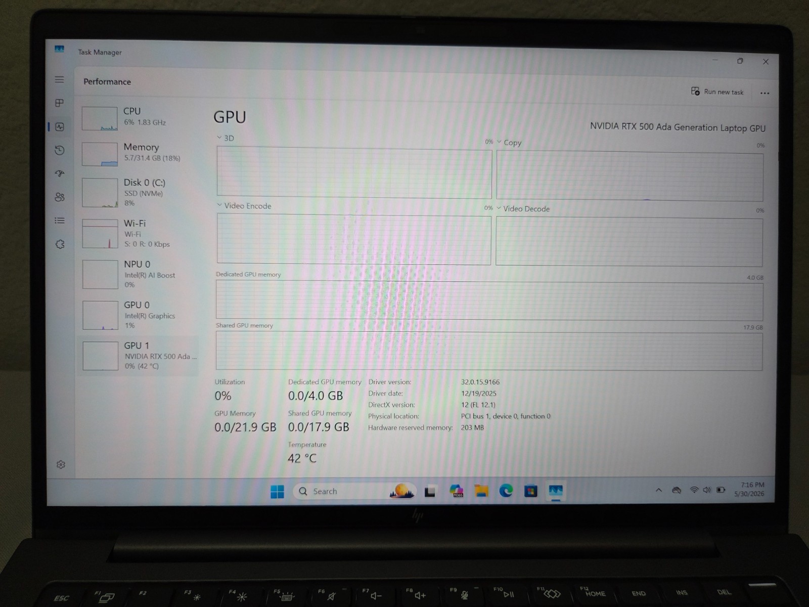 HP ZBook 8 G1i 14″ – Ultra 7 265H, 32GB RAM, 512GB SSD, NVIDIA RTX 500, WARRANTY