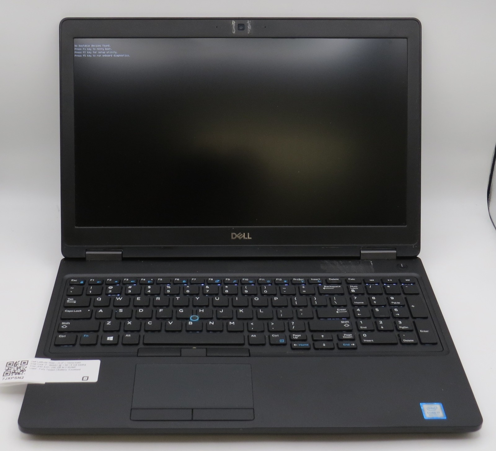 Dell Latitude 5590 | i7-8650U @ 1.9GHz | 8GB DDR4 | 256GB m2 | 15.6″ | No OS