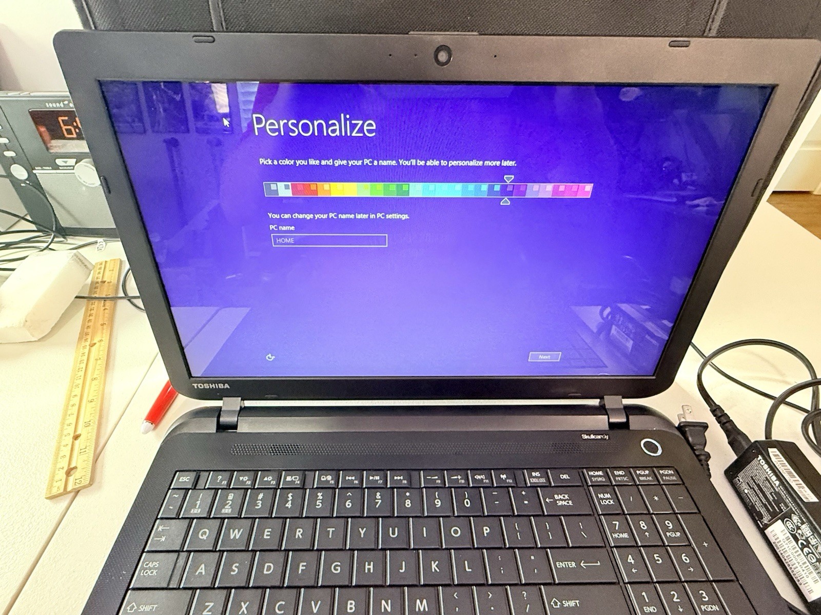 Toshiba Satellite C55 15.6″ Laptop Intel Celeron N2830 4G 500G Win10 DVD Cam A17