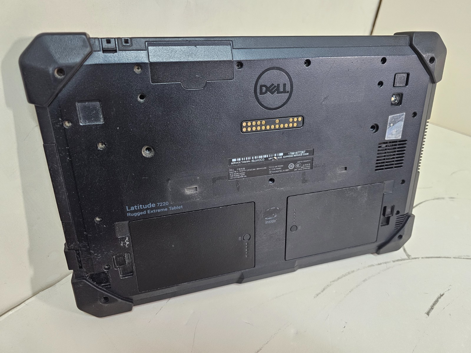 4 Laptop Lot – Dell Latitude 7220 & 7202 Rugged Tablet – 1.2 & 1.6 GHz 11.6″ SP1