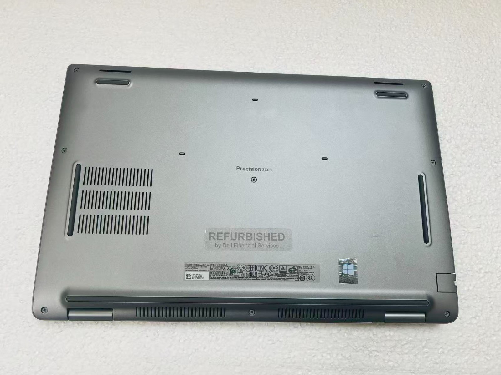 Dell Precision 3560 Laptop Workstation Intel i5 16GB RAM 256NVMe SSD Win 11 PRO