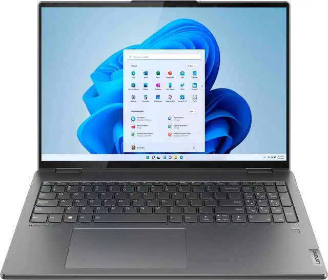 Lenovo Yoga 7i 16 in WQXGA Touch 2-in- i5-1240P 8GB RAM 256GB SSD