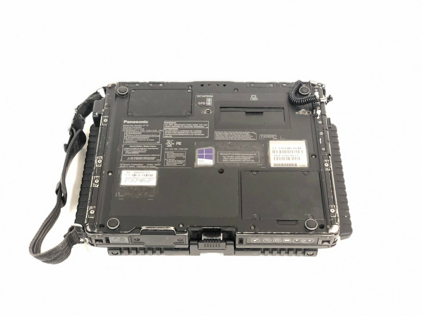 Panasonic Toughbook CF-19 MK7 Core i5 3340M 8GB RAM 512GB SSD Win 10 Pro