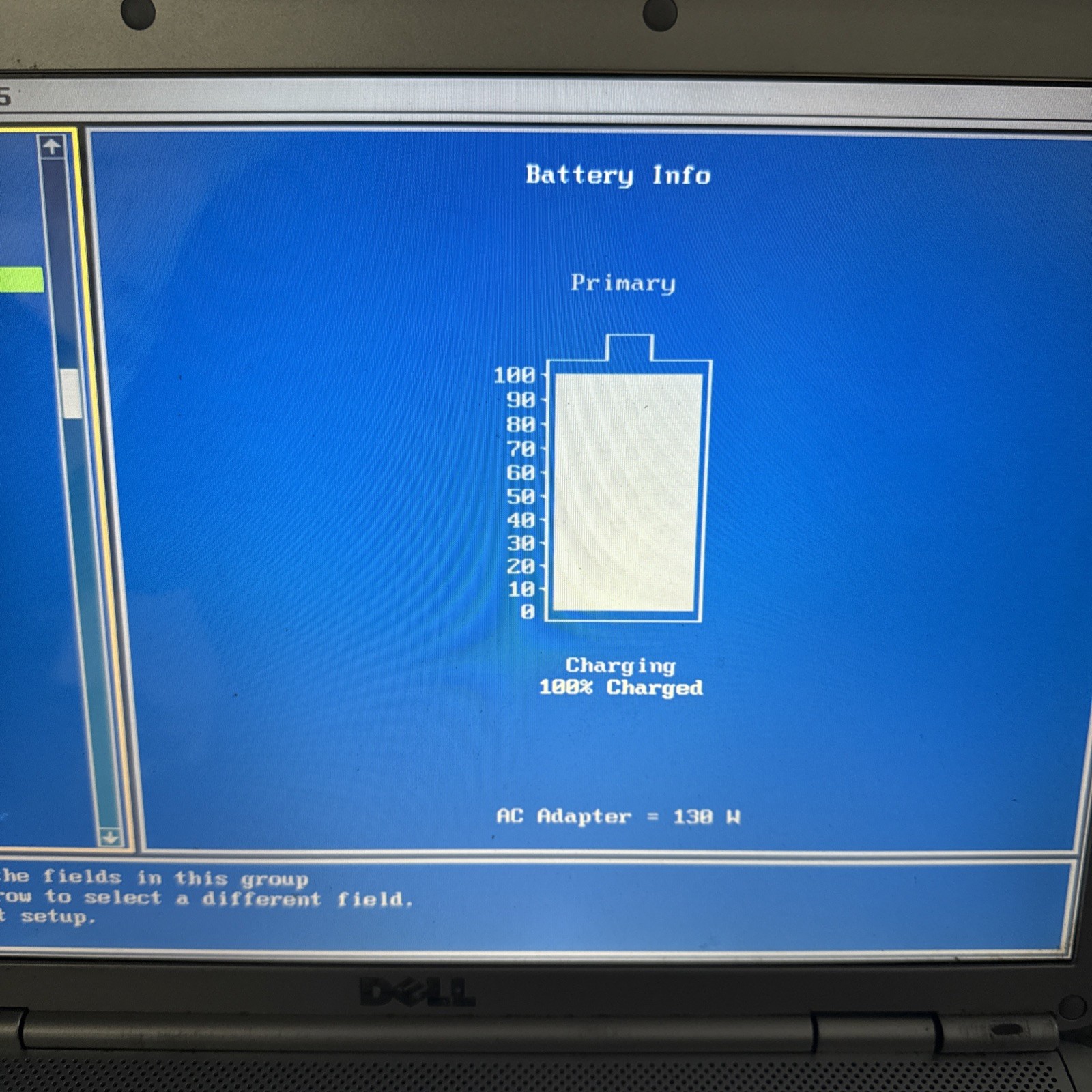 Dell Insprion 1525 intel Cpu 2.16ghz, 4gb ram, 120 HDD, Boot Bios, Batt, No OS