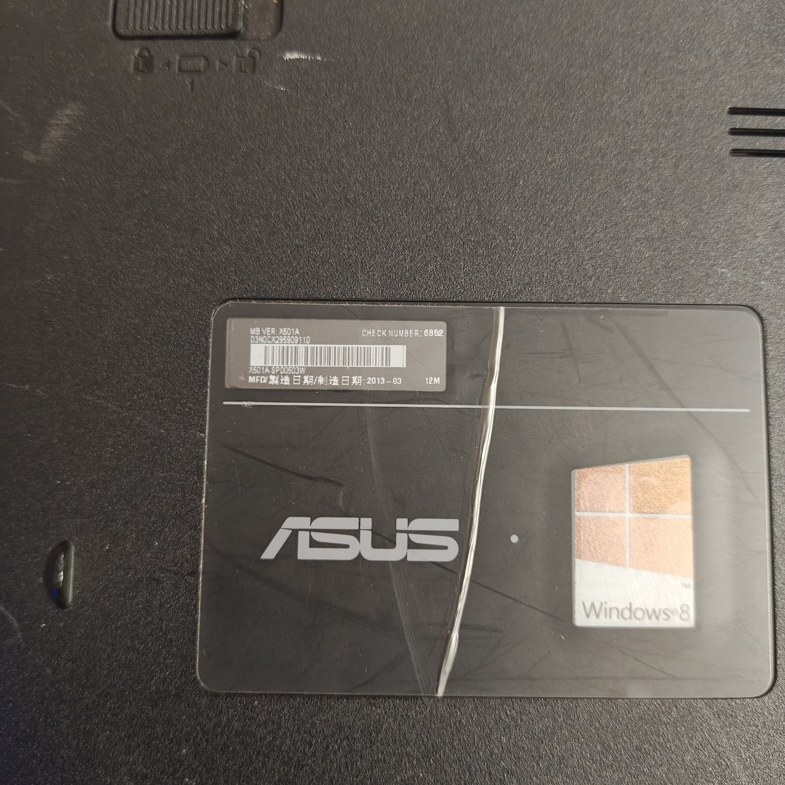 ASUS X501A AR5B125 15.6″ Win8 Laptop – 500GB HDD/4GB RAM – *READ DESC* #3932