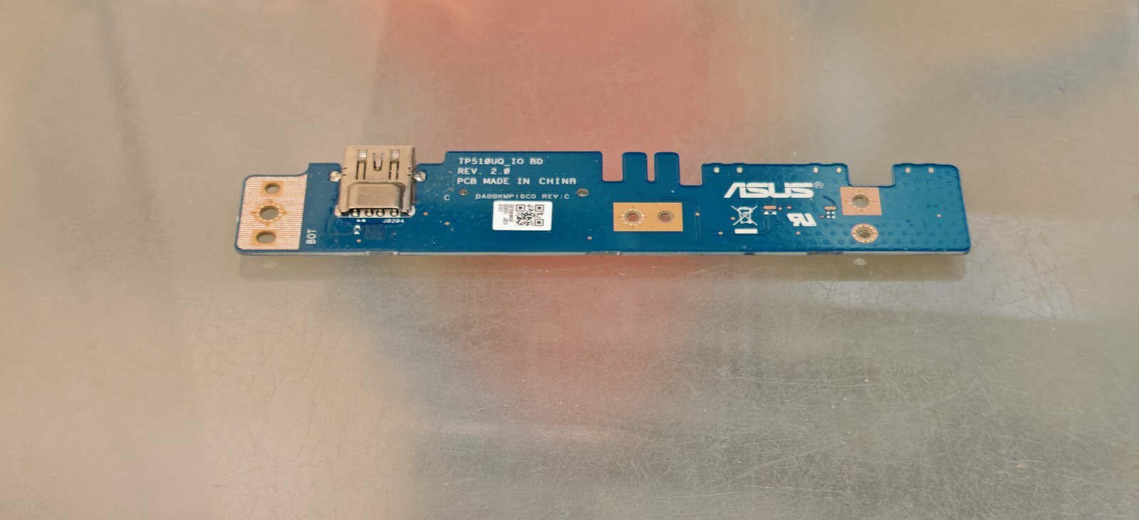 ASUS TP510 USB SD LED CARD VOLUME POWER ON POWER TP510UQ_IO BD REV. 2.0