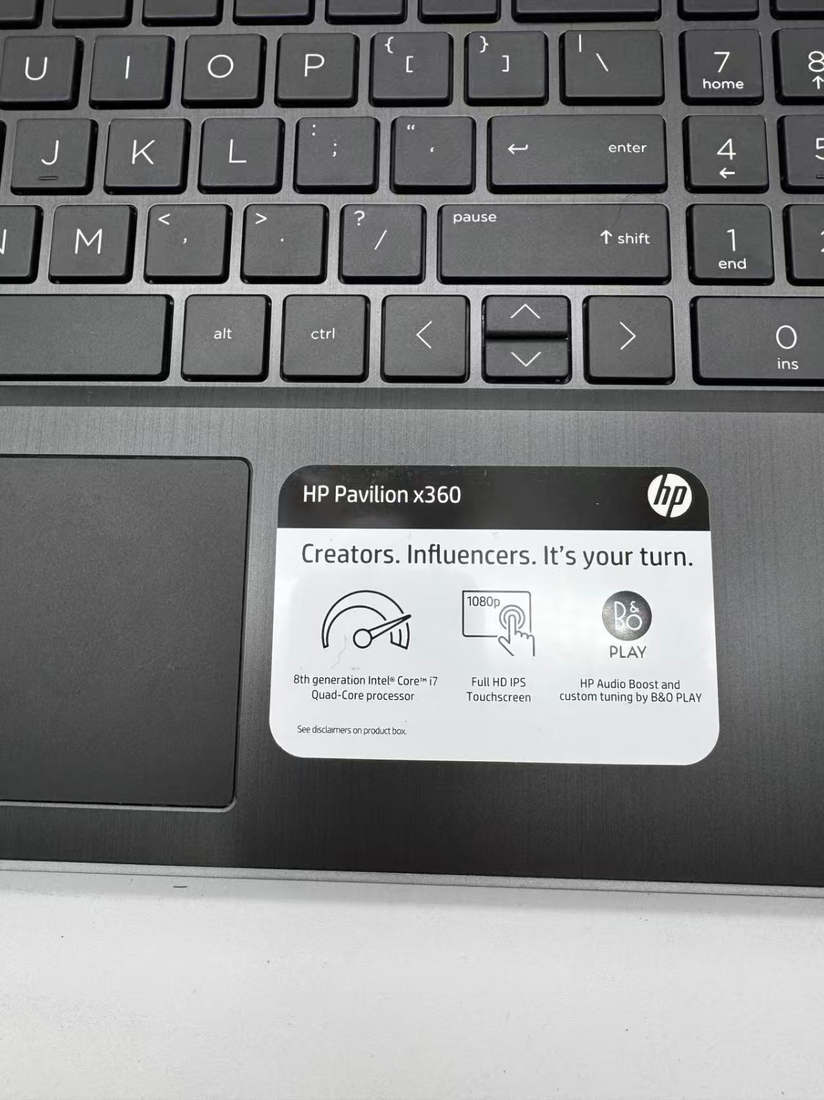 HP Pavilion x360 – 14″ i7-8th 4GB 256GB SSD Windows 10 Touchscreen Laptop