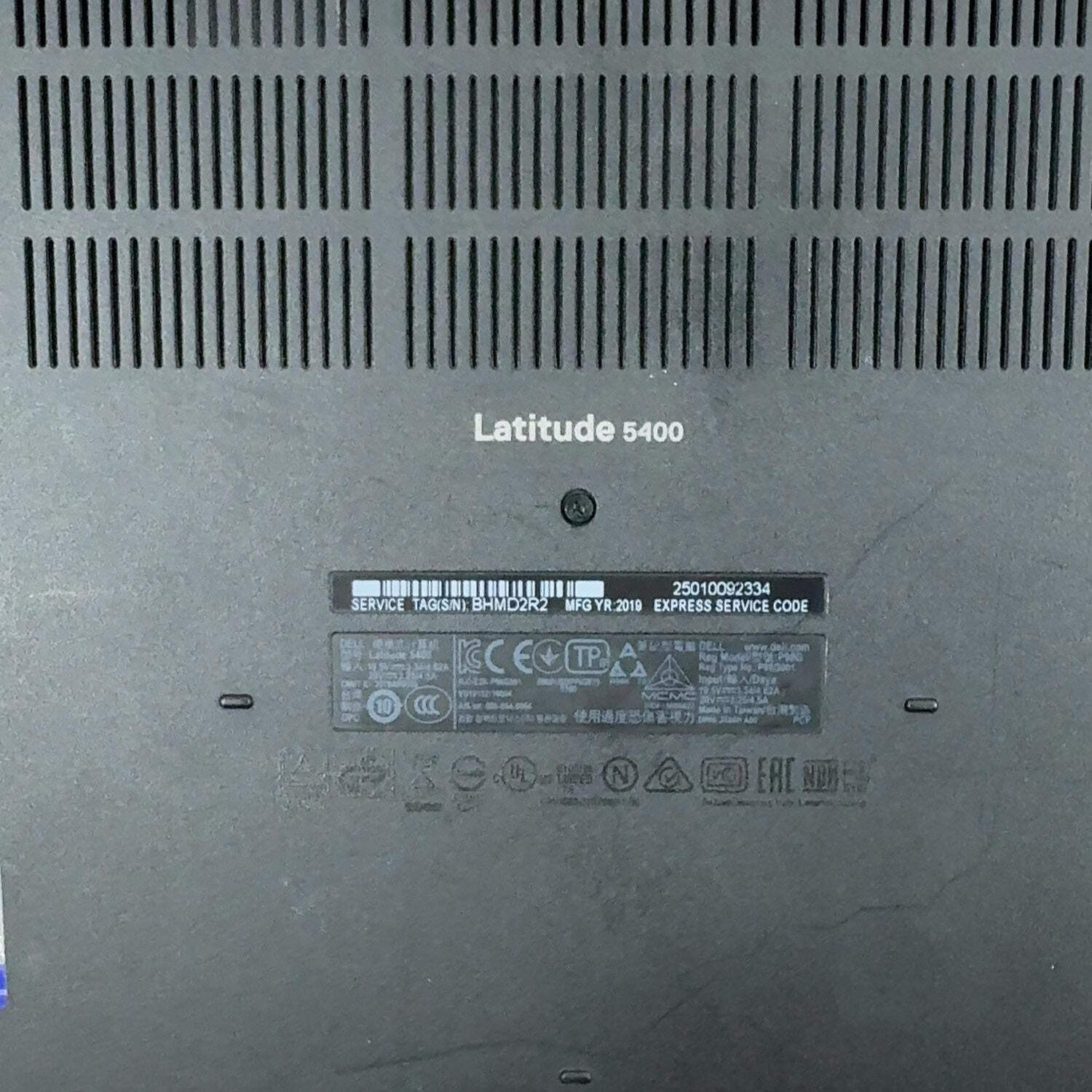 Broken Dell Latitude 5400 14″ i5-8265U 1.6GHz 16GB RAM 256GB SSD BRIGHT SPOT