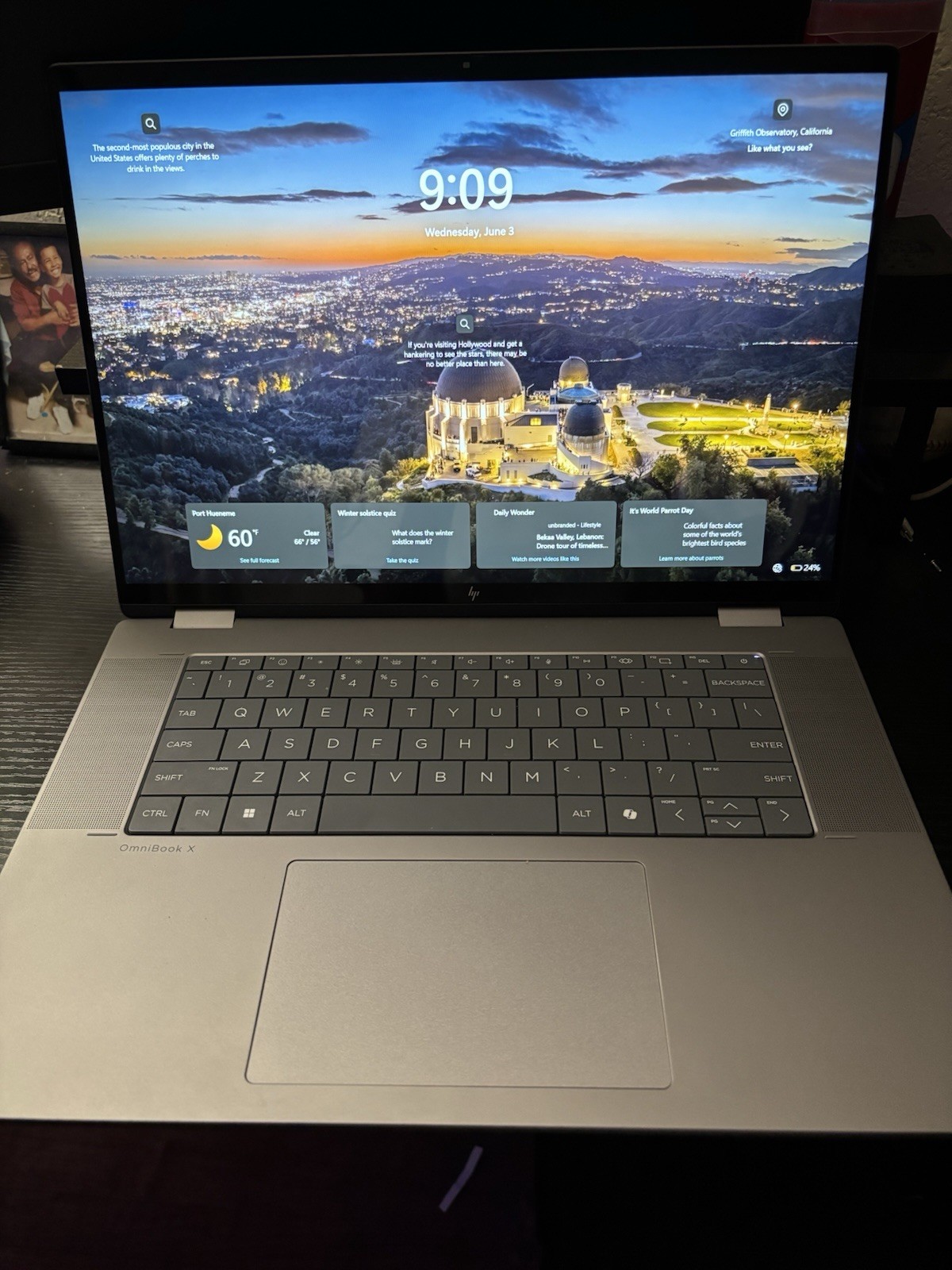 HP OmniBook X Flip 16″ 2-in-1 Touch (Ryzen 5 220, 8GB RAM, 512GB SSD) Silver