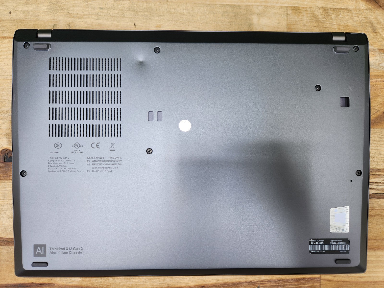 Lenovo ThinkPad X13 Gen 2 Touchscreen i7-1165G7 16GB 256GB SSD Windows 11 Pro ~
