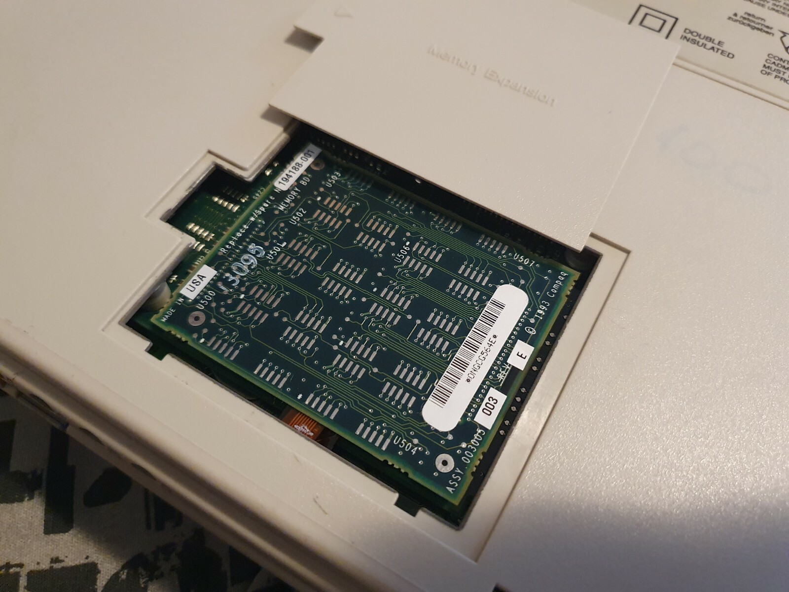 Compaq LTE Elite 4/40C vintage 486 notebook