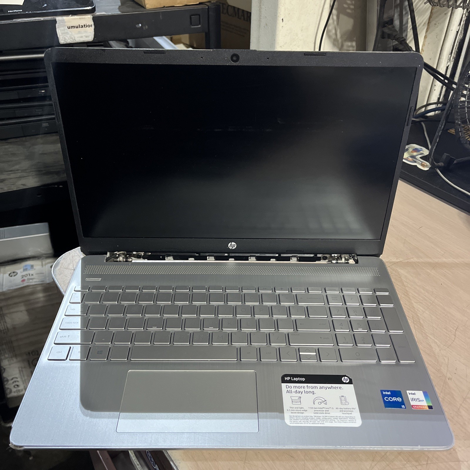 HP LAPTOP 15-DW3XXX INTEL CORE I5-1135G7 2.40GHZ 8GB RAM NO HD