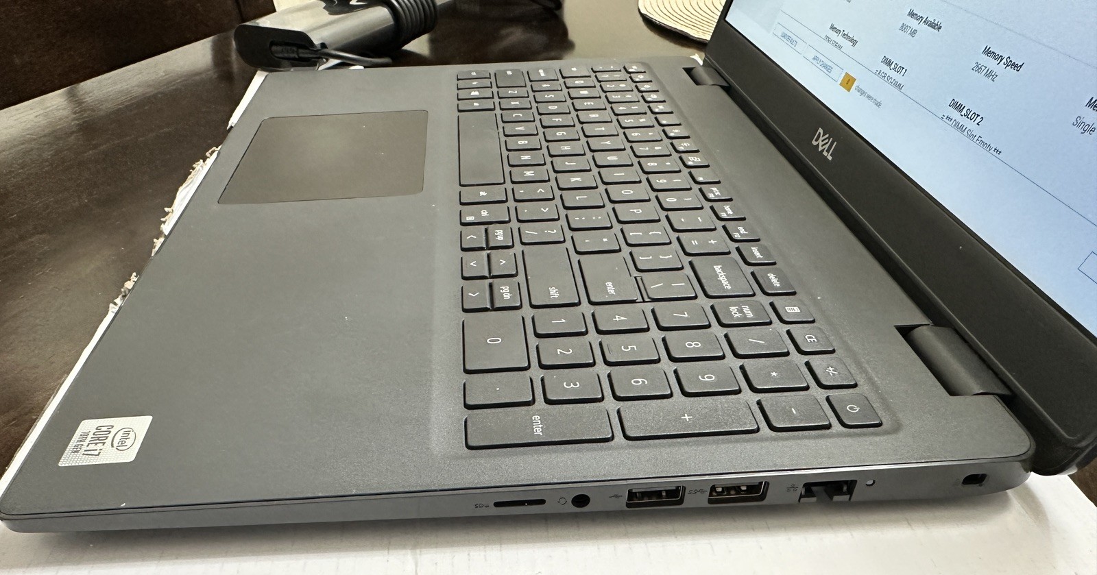 Dell Latitude 3510 15.6” i7-10510U 8GB RAM 256GB SSD Win11 Pro w/130W Charger