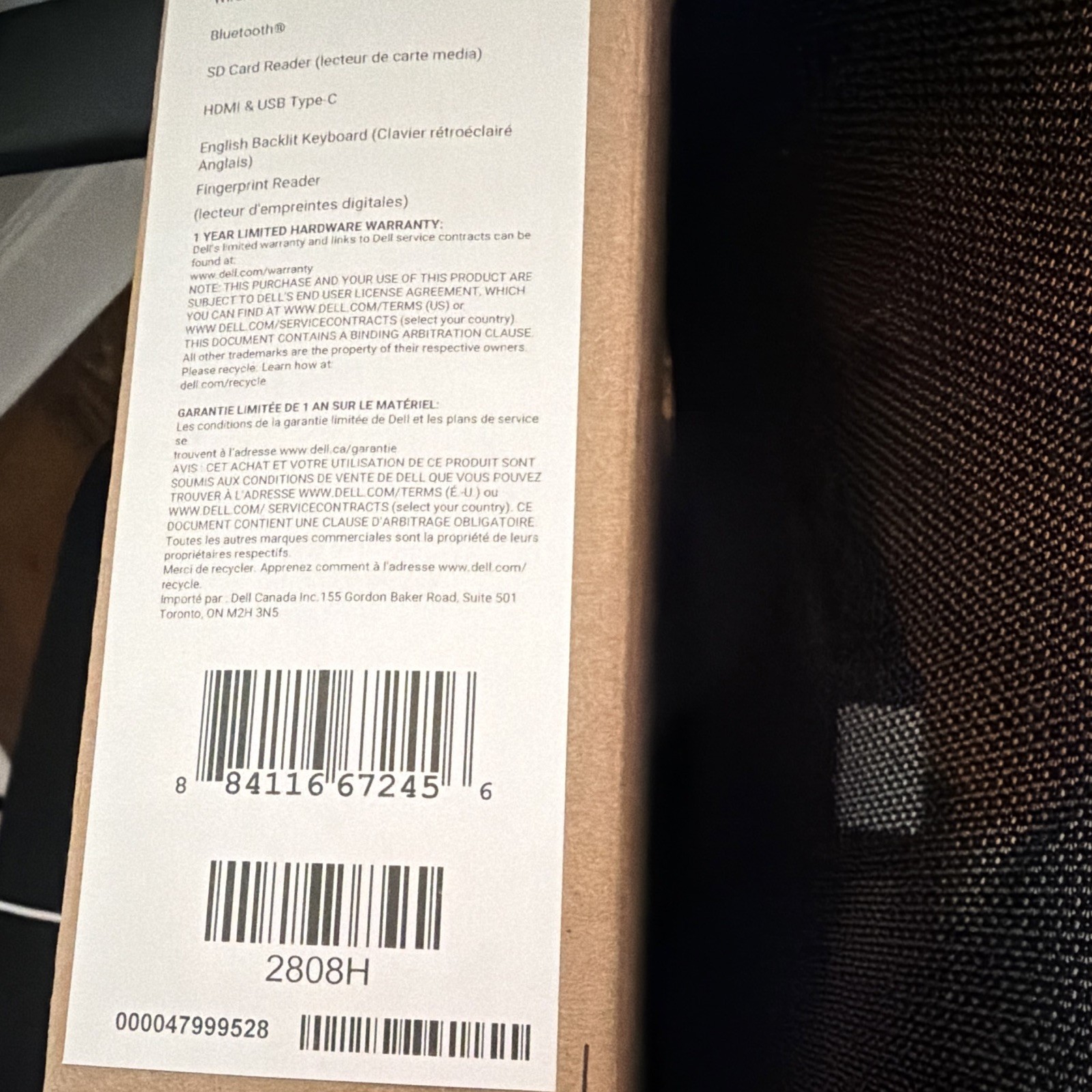 Dell 14 DCT14250 14in FHD+ Core 5 120U 16GB 512GB SSD Win 11 Home