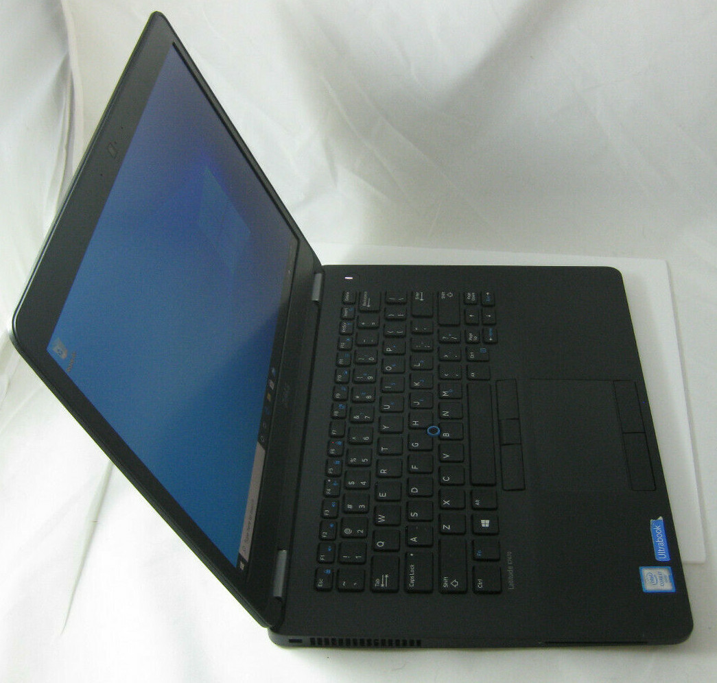 Dell Latitude E7470 Laptop i7 6600U 8GB Ram 500GB SSD Windows 10 Pro Free Ship