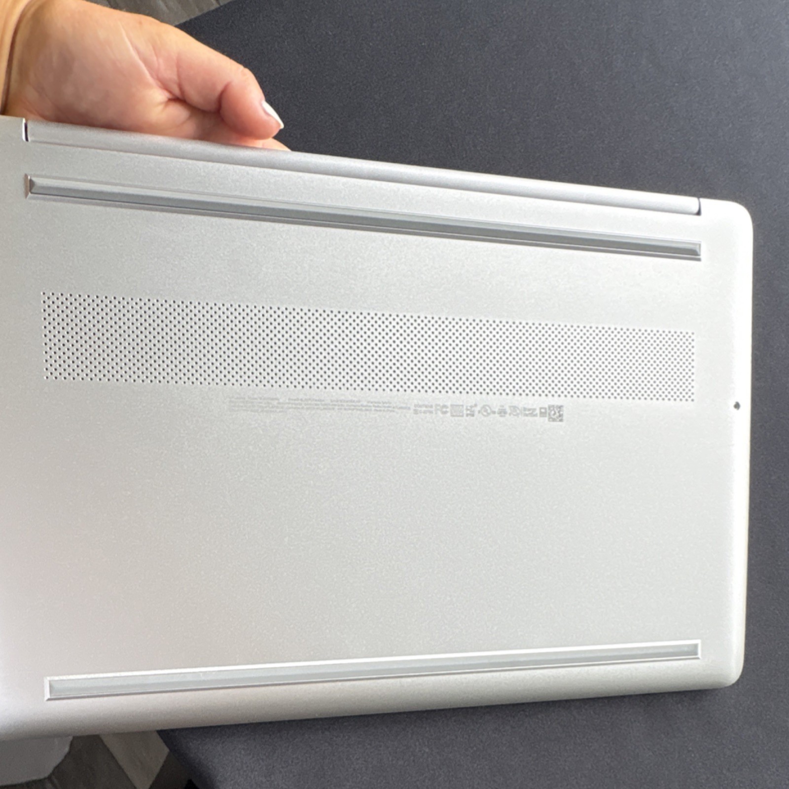 HP 12th Gen Intel Core i3 Notebook SSD Silver Integrated Graphics