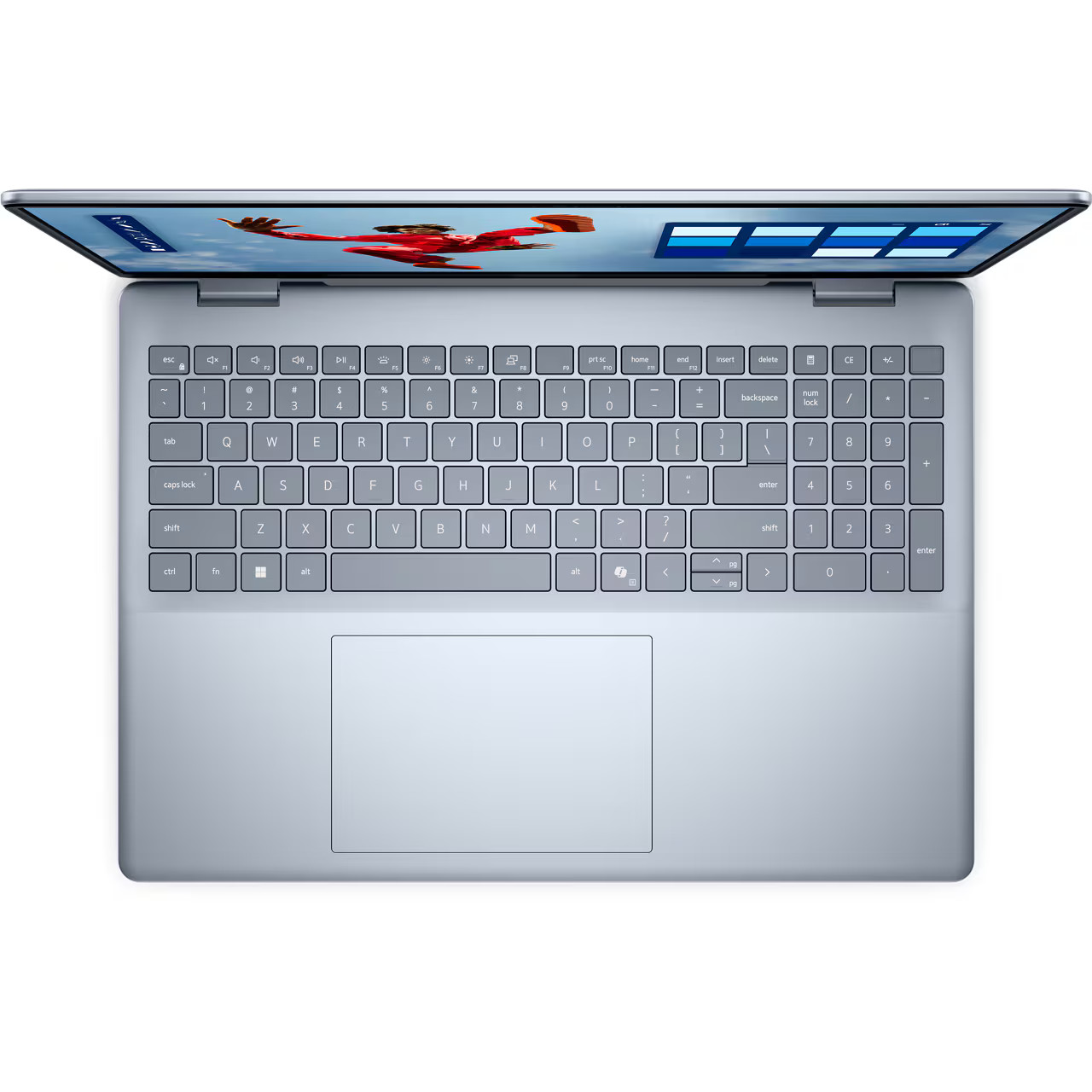 Dell 16 Plus Core Ultra 9 288V 32GB RAM 1TB SSD W11 Home FHD Touch Ice Blue
