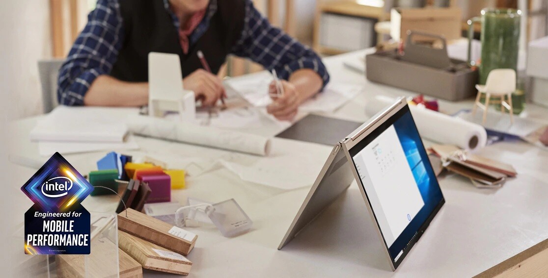 FRENCH NEW: LENOVO YOGA C940 i5-QUAD 256G IRIS FHD PEN MICA FRENCH LAYOUT