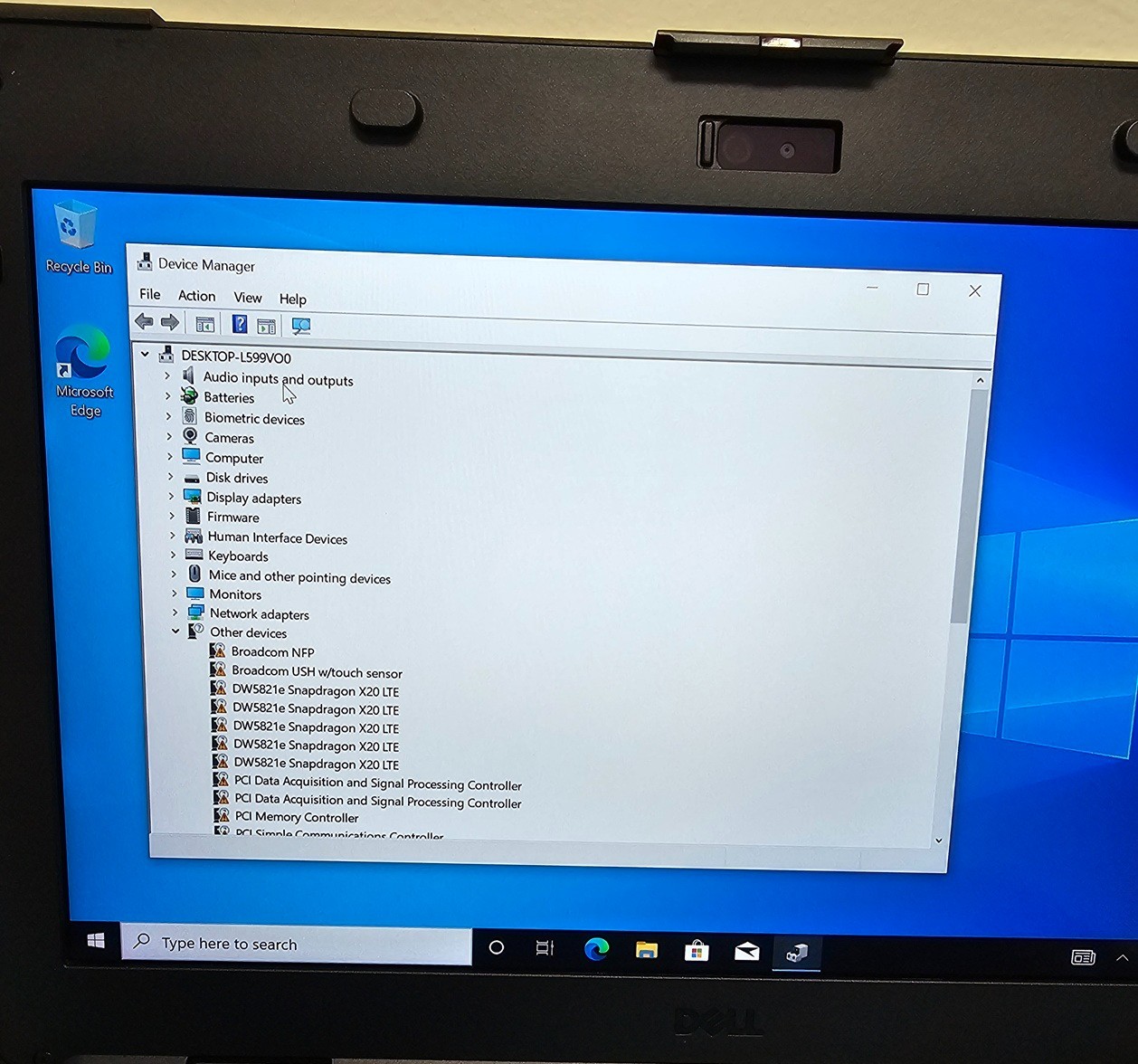 Dell Latitude 14 Rugged 5420 Laptop i5-8350U 16GB 256GB WEBCAM BLACK