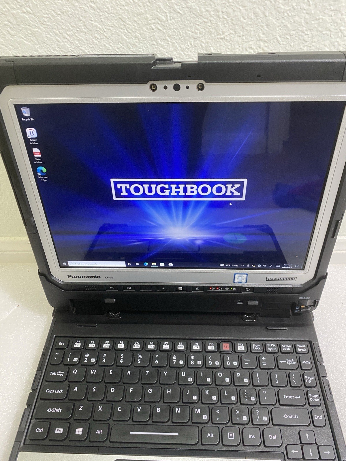 Panasonic Toughbook CF-33 i5-7300U 16GB RAM 512GB SSD 4G LTE _#7