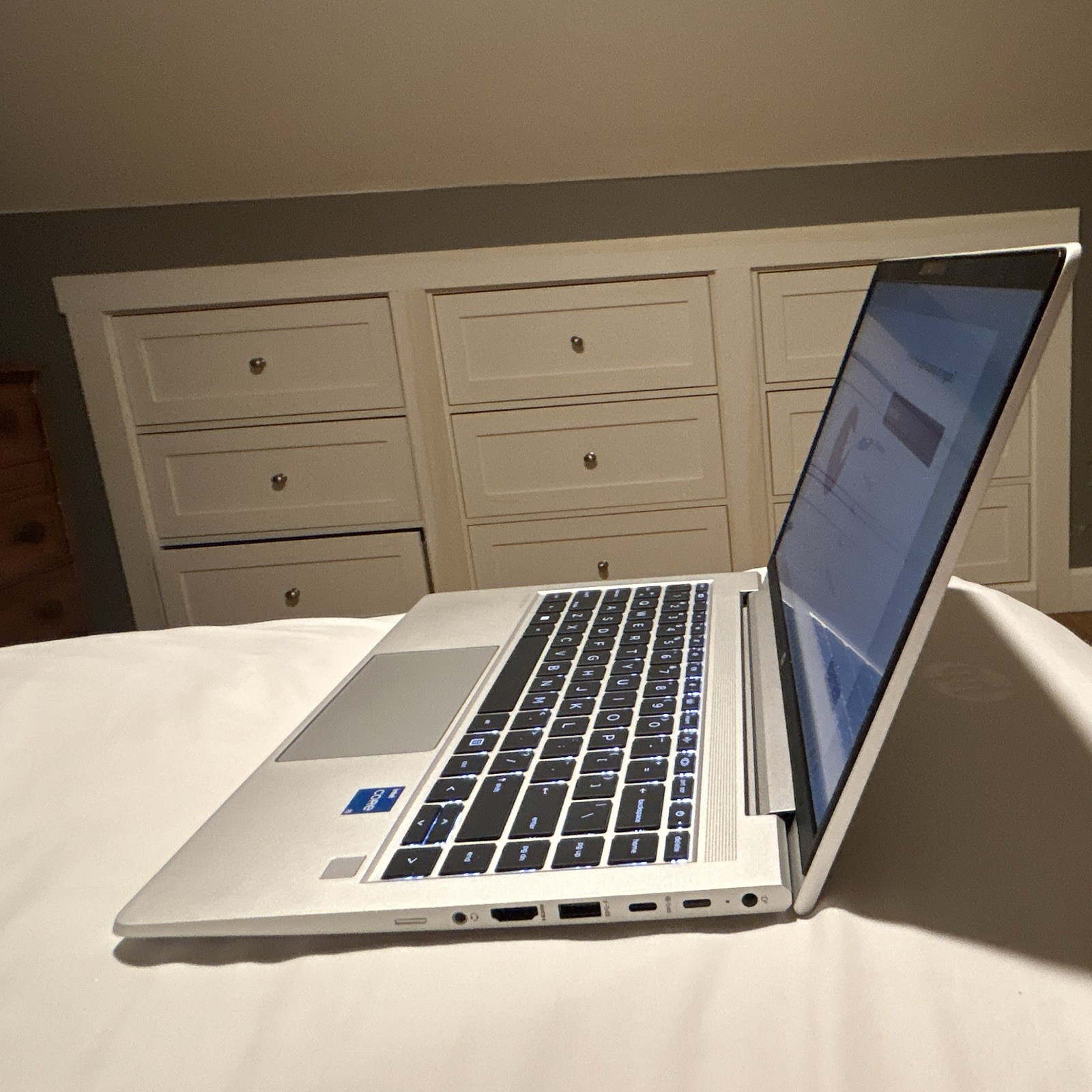 HP ProBook 12.7″ Silver Notebook Intel Core i5-10210U HDMI USB Webcam Wi-Fi
