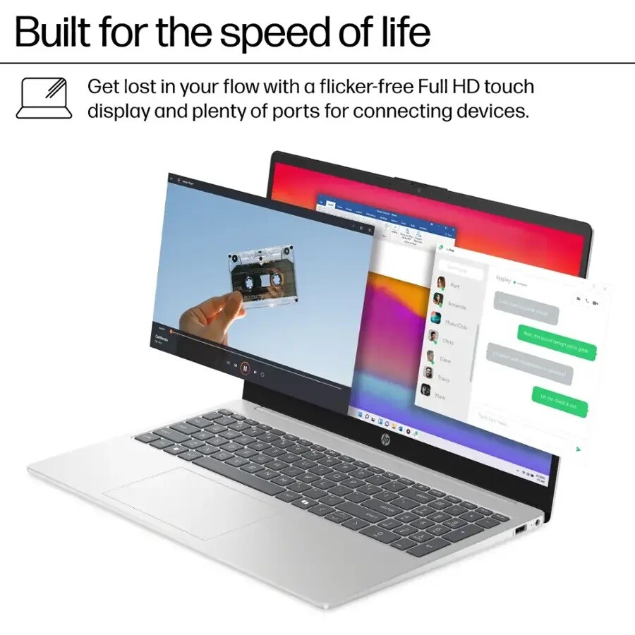 HP Laptop 15.6″ Touch Computer FHD Intel Core i7-1355U UP TO 64GB RAM 2TB SSD