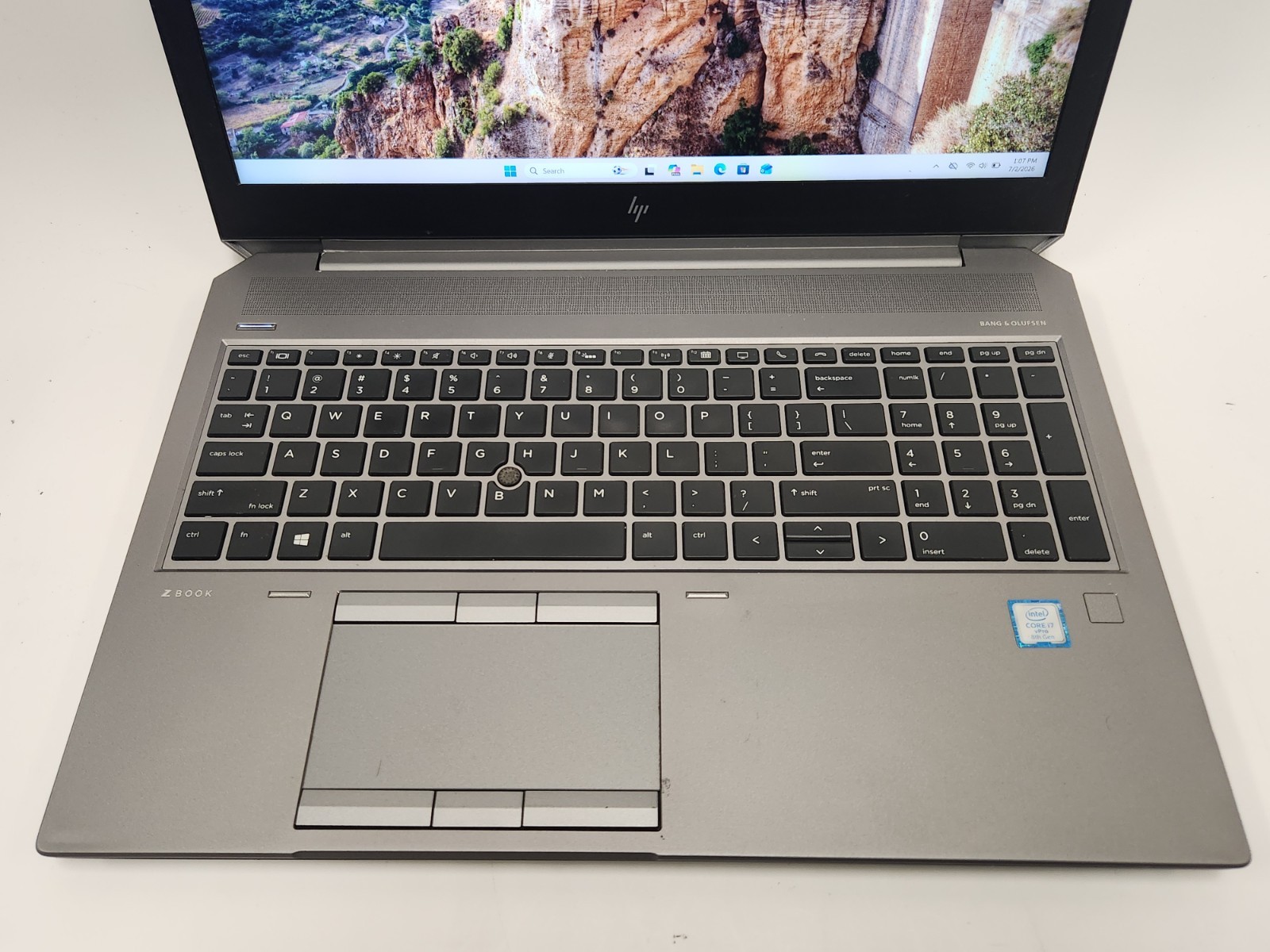 Lot of 2 HP ZBook 15 G5 15.6″ i7-8850H 2.6Ghz 16GB RAM 512GB M.2 NVMe P2000 W11P