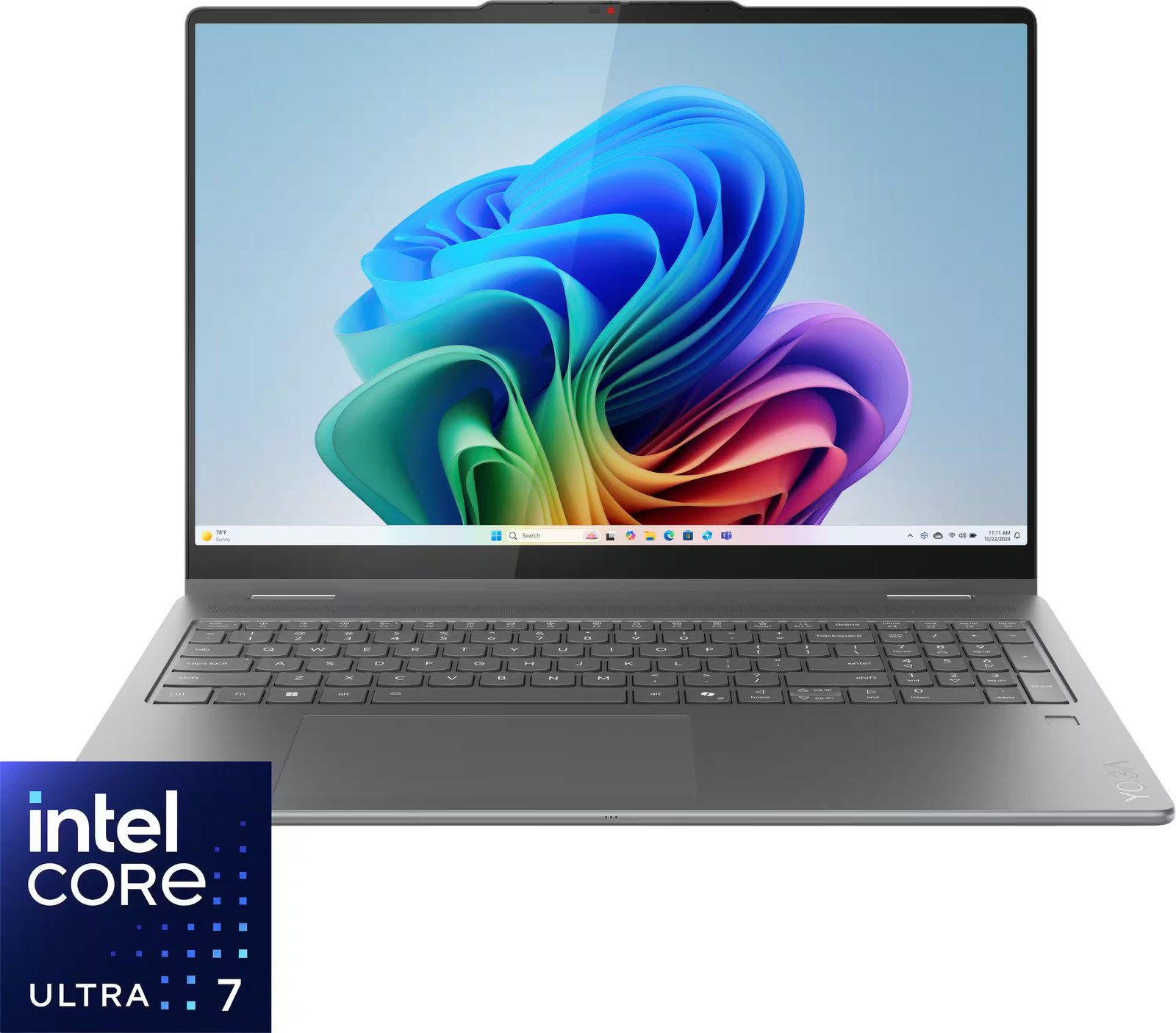 Lenovo – Yoga 7i 2-in-1 16″ 2K Touchscreen Laptop – Core Ultra 7 Processor 25…