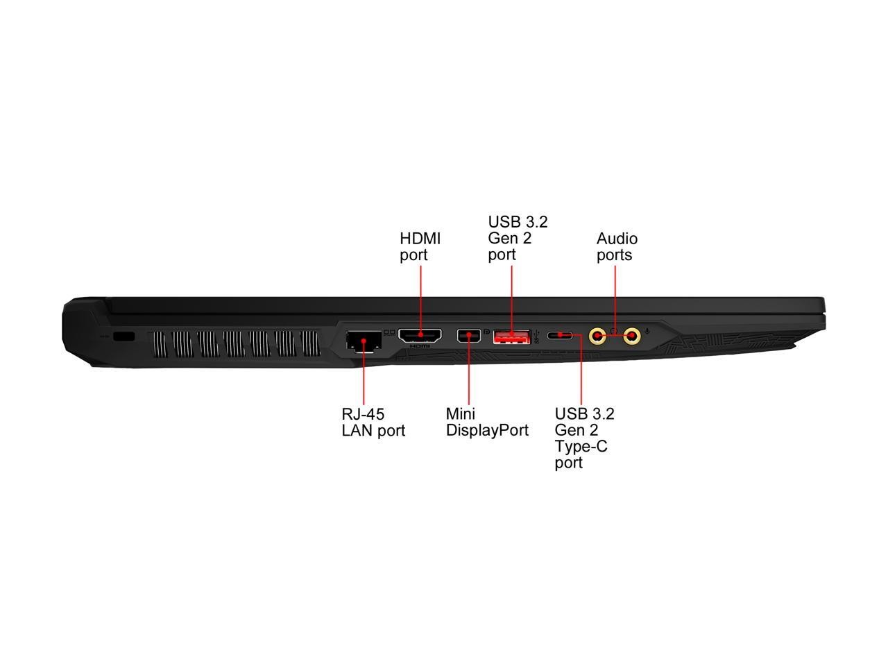 MSI GE Series GE75 Raider 10SGS-223 17.3″ 300 Hz IPS Intel Core i7 10th Gen 1075