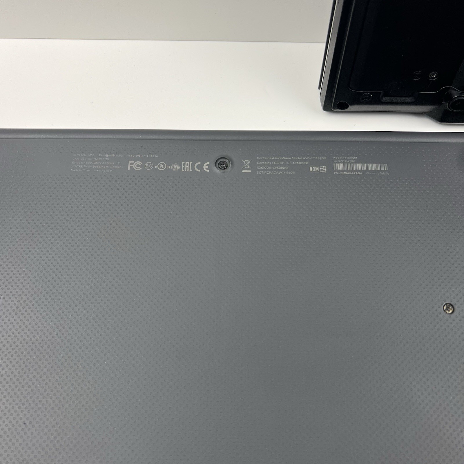 Lot of 5 Mixed HP Toshiba Laptops, FOR PARTS OR REPAIRS
