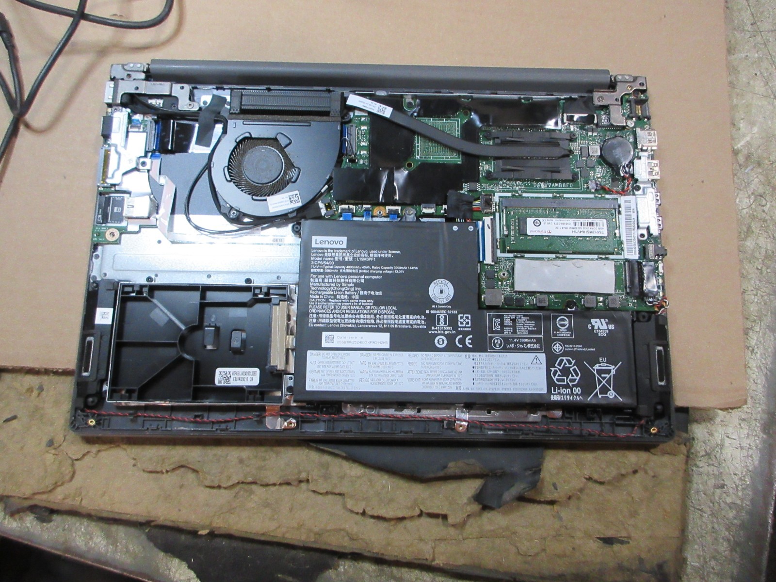 Lenovo Thinkbook 15-IML 15.6″Laptop Core i7-10th Gen 12Gb (Parts/Repair)