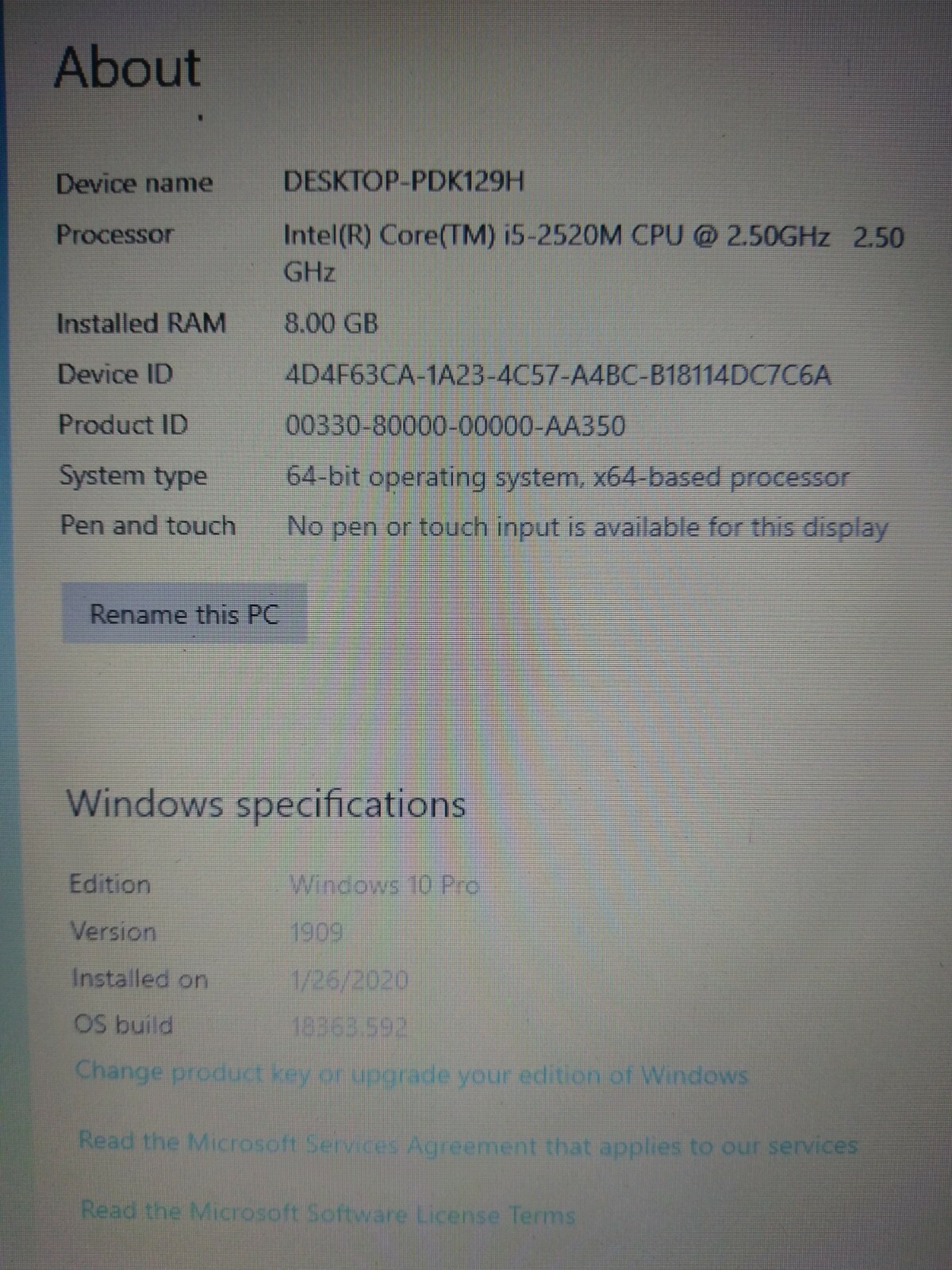 Dell Latitude E6420 14.1″ (320GB, Intel Core i5 2nd Gen., 2.50GHz, 8Gb) Laptop –