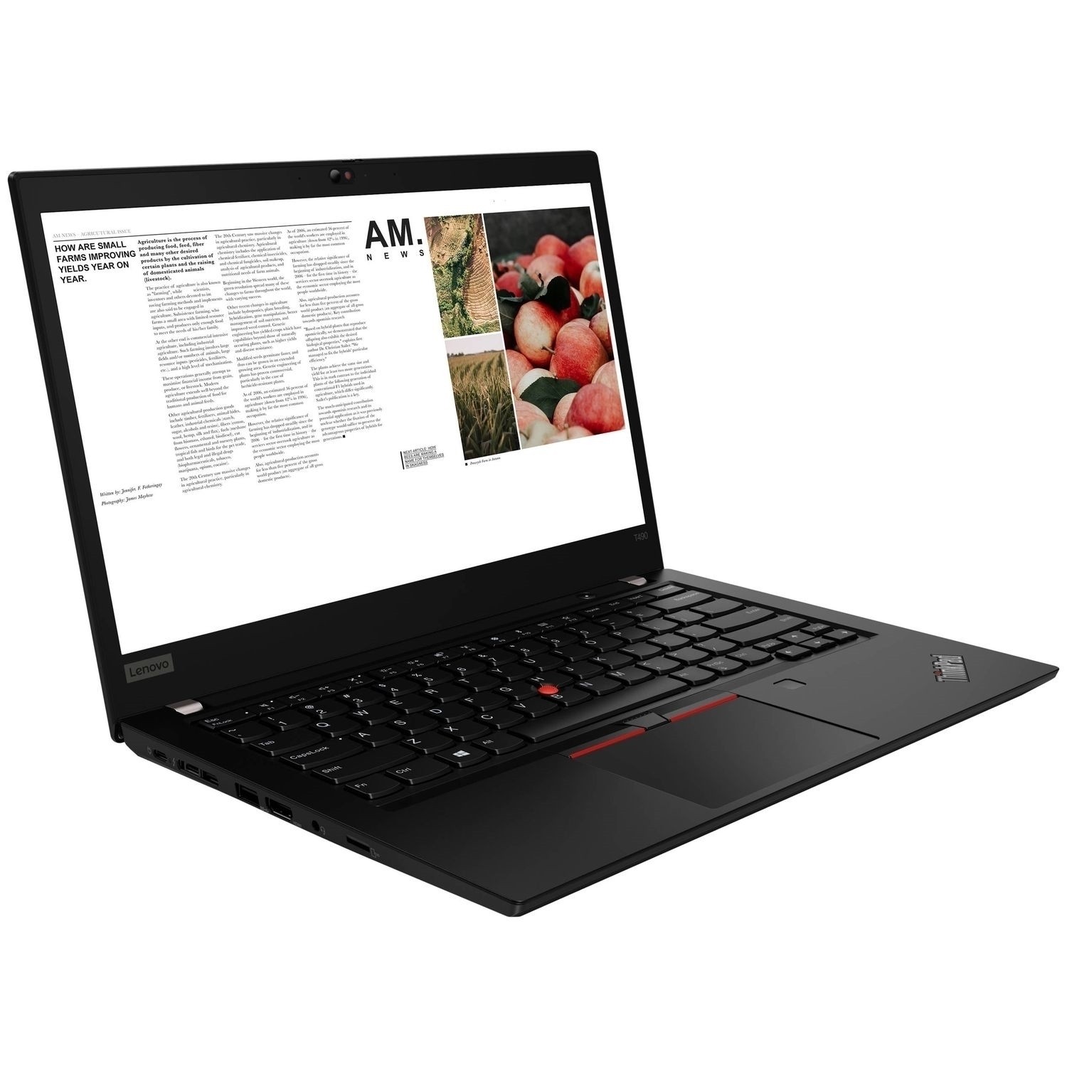 Lenovo Thinkpad T490 14″ 24GB 512GB, Black